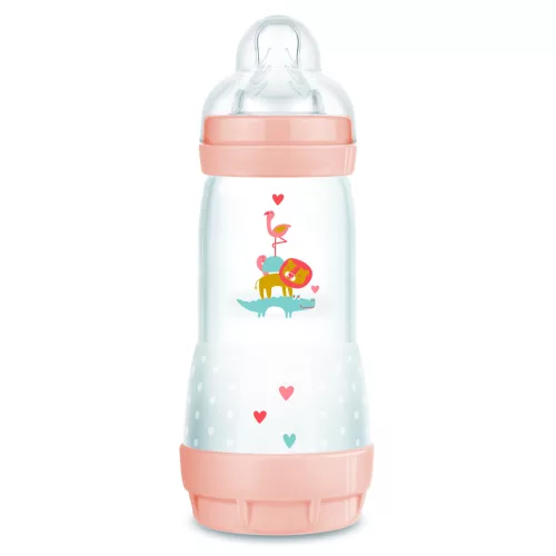 MAM cumisüveg Anti-Colic 320ml / rózsa 