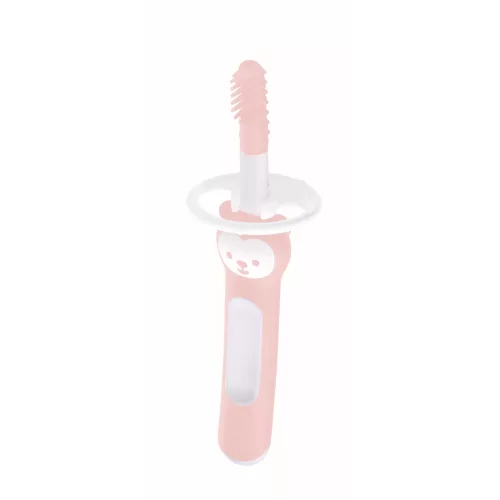 MAM fogkefe Massage Brush 3hó /  rózsaszín