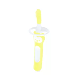 MAM fogkefe Massage Brush 3hó /  sárga