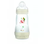 MAM Anti colic Matt Forest cumisüveg 260ml / bézs
