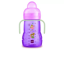 MAM Trainer+ Night tanulópohár 220ml / rózsaszín