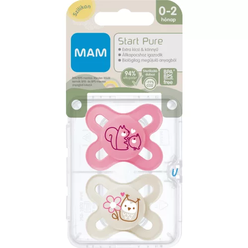 Mam Pure Start szilikon DUPLA 0+