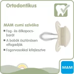 Mam Pure Original Night szilikon DUPLA 2-6 hó