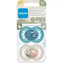 Mam Pure Original szilikon DUPLA 16+ hó