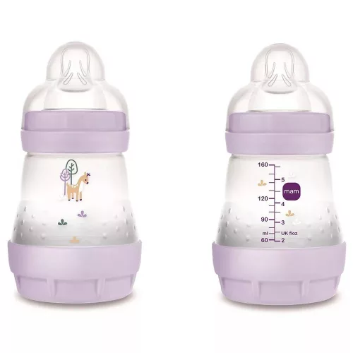 MAM cumisüveg Anti-Colic Matt 160ml lila