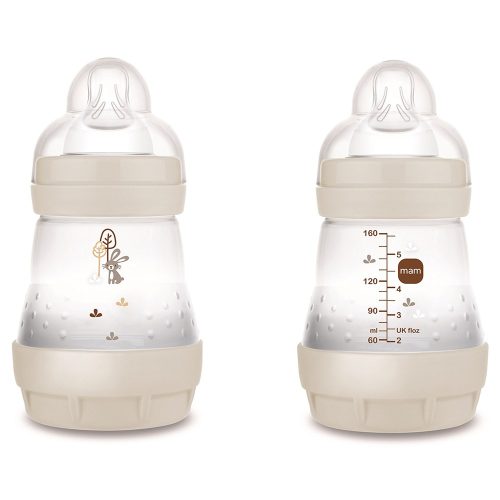 MAM cumisüveg Anti-Colic Matt 160ml bézs