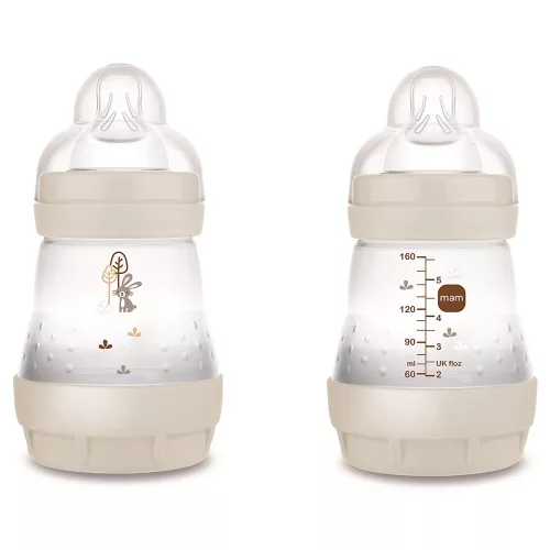 MAM cumisüveg Anti-Colic Matt 160ml bézs