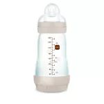 MAM Anti colic Matt Forest cumisüveg 260ml / Bézs