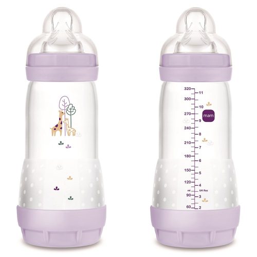 MAM Anti Colic cumisüveg 320 ml / Lila