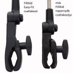 Fillikid napernyő Easy-Fit szürke 