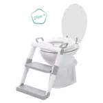 Fillikid lépcsős wc szűkítő - szürke/fehér 