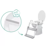 Fillikid lépcsős wc szűkítő - szürke/fehér 
