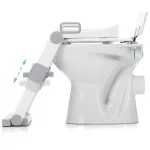 Fillikid lépcsős wc szűkítő - szürke/fehér 