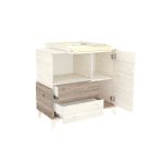 Timba Kloé 95-ös Pelenkázószekrény / Krém-fűz