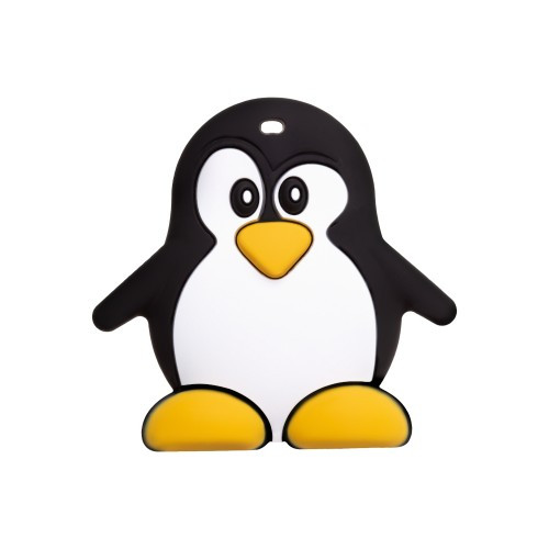 Akuku rágóka - szilikon hűthető Pingvin