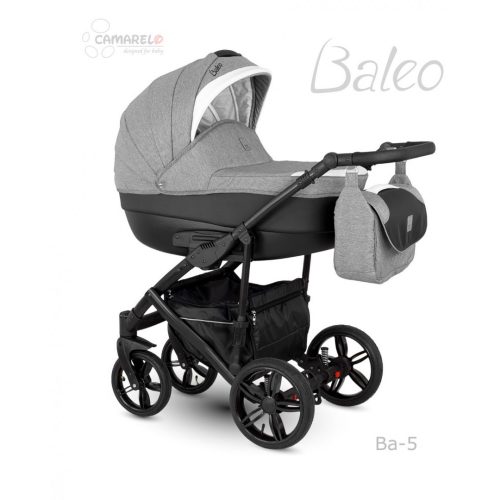 Camarelo Baleo 3in1 Babakocsi - szürke-fekete BA-05