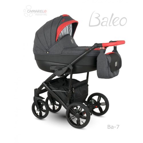 Camarelo Baleo 3in1 Babakocsi - Sötétszürke-Fekete BA-07