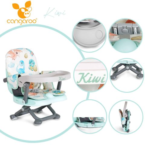 CANGAROO KIWI ETETŐSZÉK FELNŐTT SZÉKRE DÍNÓ