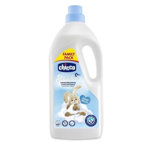 CHICCO Öblítő koncentrátum 1,5 liter - púder illat - új csomagolás