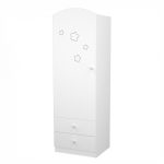 Timba szekrény Félix balos elem fehér-csillagos