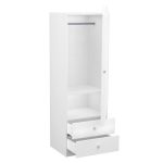 Timba szekrény Félix jobbos elem fehér-csillagos