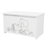 Timba játéktároló láda Erik/Félix fehér