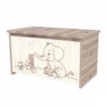 Timba játéktároló láda Viki krém-fűz