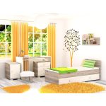 Timba játéktároló láda Viki krém-fűz