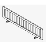 Timba leesésgátló fix fehér 94 cm