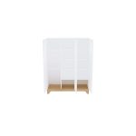 Faktum Lumina White 3 osztású szekrény