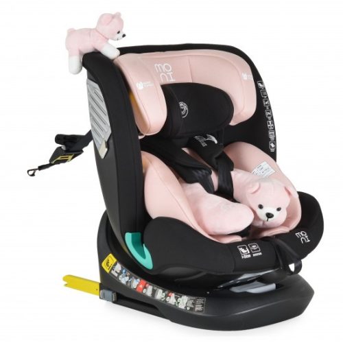 Moni SERENGETI I-SIZE autós ülés 40-150cm 360forgatható PINK