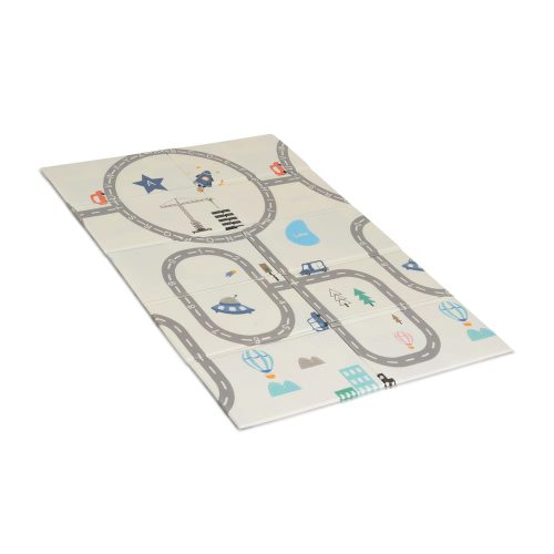 Moni Toys Xpe összecsukható matrac 120*180cm kreszt  utcák