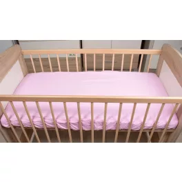   Moni Lepedő kiságyba gumis szegéllyel 60x120-70x140cm RÓZSA