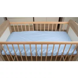   Moni Lepedő kiságyba gumis szegéllyel 60x120-70x140cm V KÉK