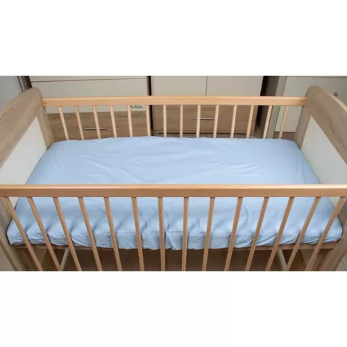 Moni Lepedő kiságyba gumis szegéllyel 60x120-70x140cm V KÉK