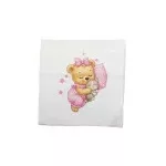 Moni Textil tetra pelenka 70x70 cm RÓZSA MACI