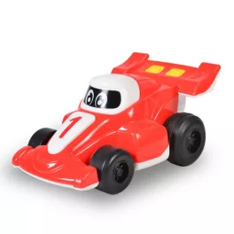 Moni TOYS műanyag F1 kisautó PIROS