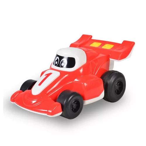 Moni TOYS műanyag F1 kisautó PIROS