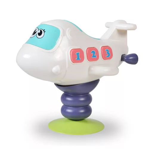 Moni TOYS műanyag kis repülő FEHÉR