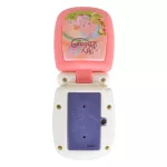 Moni TOYS műanyag baby kinyitható gombos telefon FEHÉR/PINK