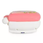 Moni TOYS műanyag baby kinyitható gombos telefon FEHÉR/PINK