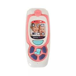Moni TOYS műanyag baby telefon PINK