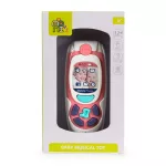 Moni TOYS műanyag baby telefon PINK