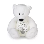 Moni Toys Lamp éjjeli lámpa maci plüss projector fehér