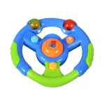 Műanyag zenélő kormány KÉK/ZÖLD