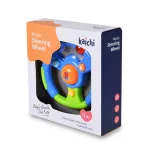 Műanyag zenélő kormány KÉK/ZÖLD