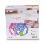 Műanyag zenélő kormány KÉK/ZÖLD