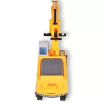 Moni Toys Excavator ráülős kanalas munkagép sárga