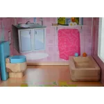 Moni Toys Mila babaház 70cmx62x31cm