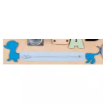 Moni Toys Montessori matatófal kicsi 30x30cm tacskós